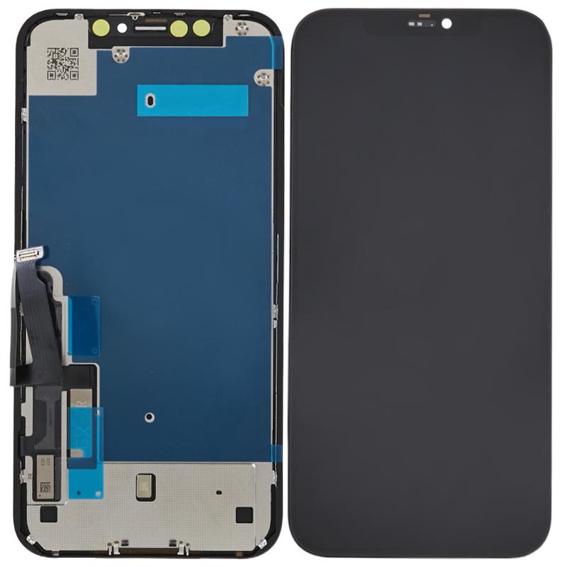 Для iPhone XR 6,1 дюйма ЖК-экран класса C и сборка дигитайзера Запасная часть (Технология GX In-Cell) (без логотипа)