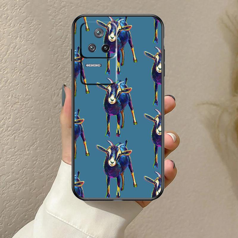 Чехол с козами для Xiaomi 15 14 Ultra 13T 14T 15T Pro 17 Pro Max POCO X7 Pro X3 X5 X6 F5 F6 F7 F8