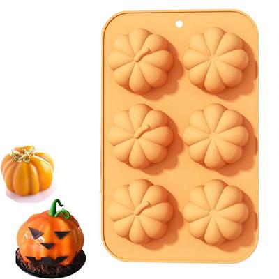 Форма для выпечки тыквы 3D Форма для мыла свечи Форма для мусса Форма для торта Хэллоуин