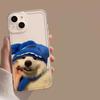 Милый чехол для телефона с парой собак корги для IPhone 16 Pro Max 15 14 13 12 11 X XS 7 8 Plus, смешные животные, прозрачные мягкие силиконовые чехлы