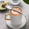 Long Tail Cat Coffee Spoon Tea Spoon 304 Stainless Steel Funny Coffee Spoon Tableware Teaspoon Mini Spoon Kitchen Accessories