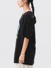 BEAMS BOY S/S TEE [Special Order] City Lights Bookstore Pat Ryan T-Shirt, Women's, Black, Size L