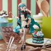 21cm Hatsune Miku Figure Hatsune Miku Chocolate Pastry Chef Figure Collection Luminasta Series Ko Model Toy Gift Customized