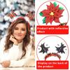 Snowman Reindeer Christmas Headbands Cute Merry Christmas Decorations  Party Favors