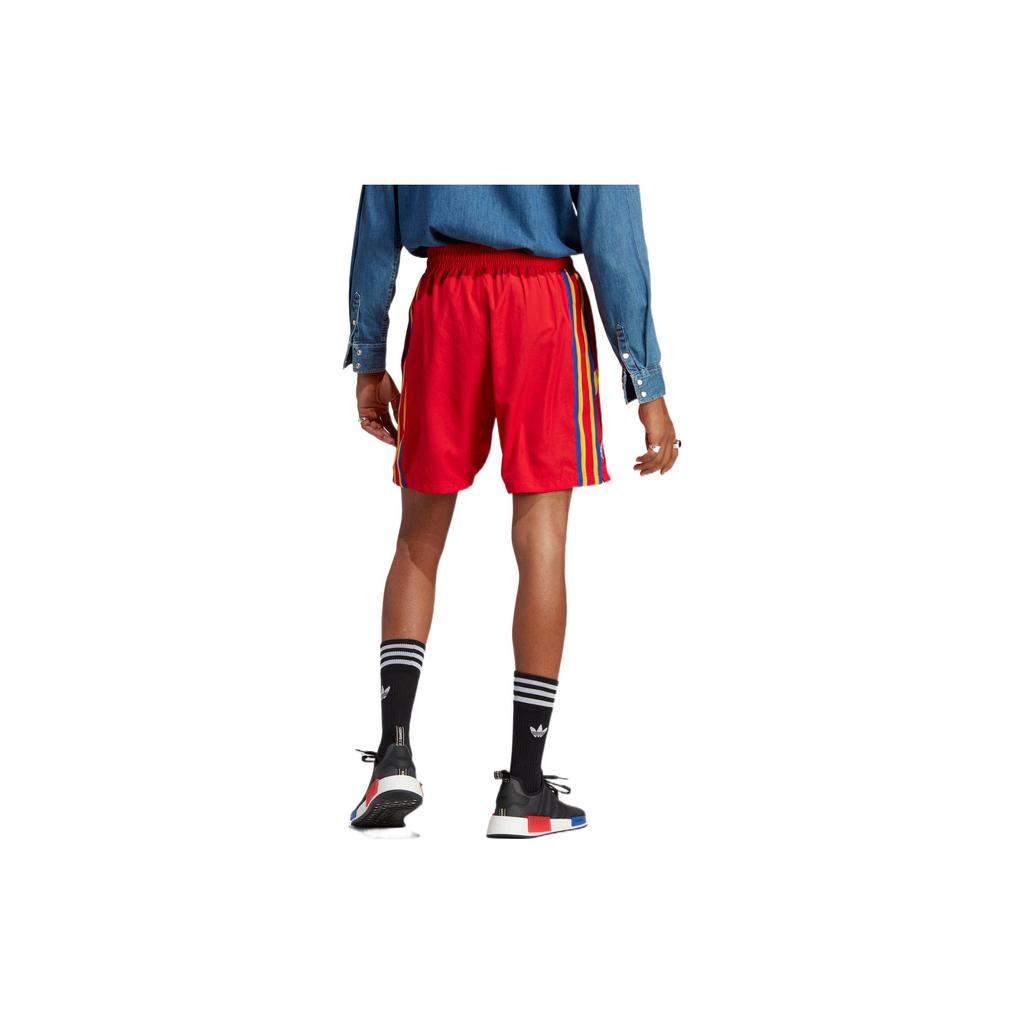 adidas Баскетбольные шорты мужские красные HB0736