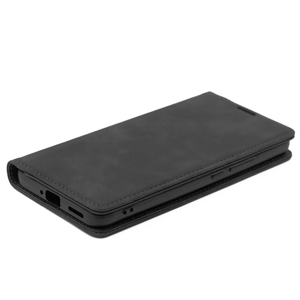 Case for Xiaomi 13T / 13T Pro, ERBORD Vintage Wallet with Flip, Black