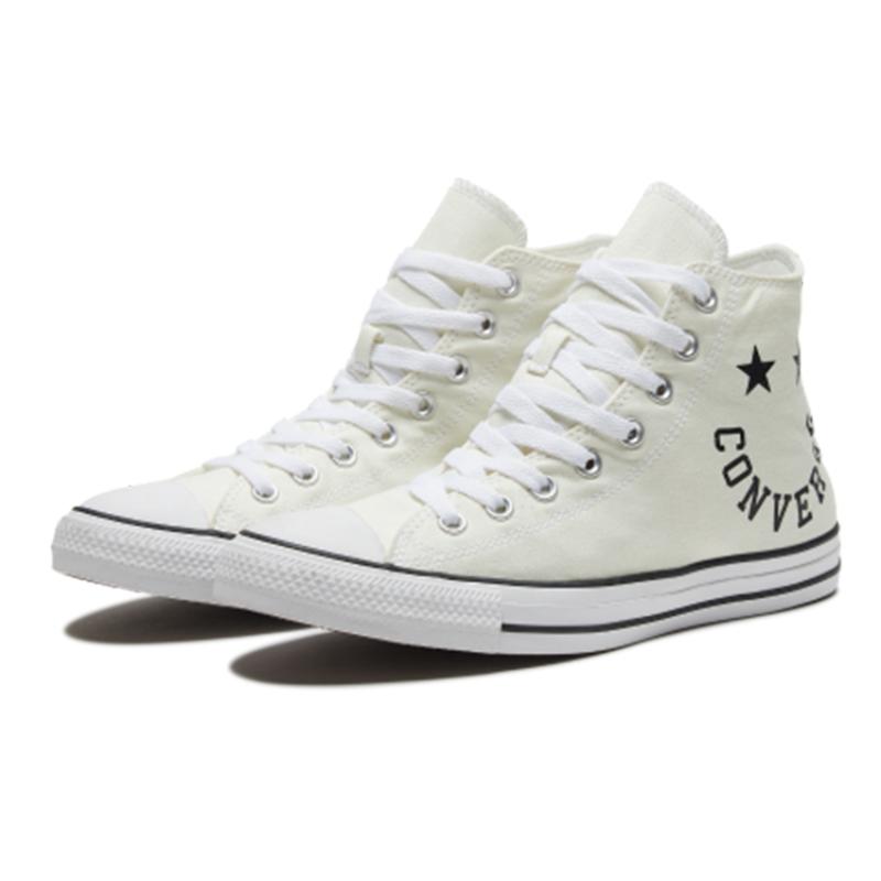 Converse Кеды Chuck Taylor All Star Веселые Удобные Высокие Холщовые Унисекс Цвет: Вне Белого