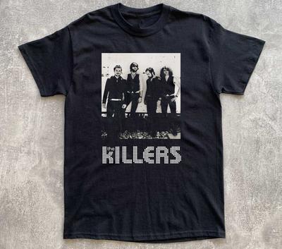 НОВИНКА Горячая!! Футболка The Killers Черный Хлопок Все размеры S-5XL DS69 Унисекс Футболка