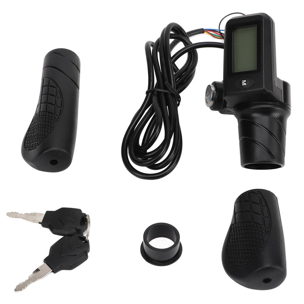 805 ЖК-дисплей Панель управления дроссельной заслонкой Комплект для электрического велосипеда скутера Twist Half Throttle Ручка с ЖК-дисплеем