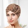 Women Hat Solid Color Fashionable Women Turban Hat Comfortable Decorative Head Wrap for Ladies Girls