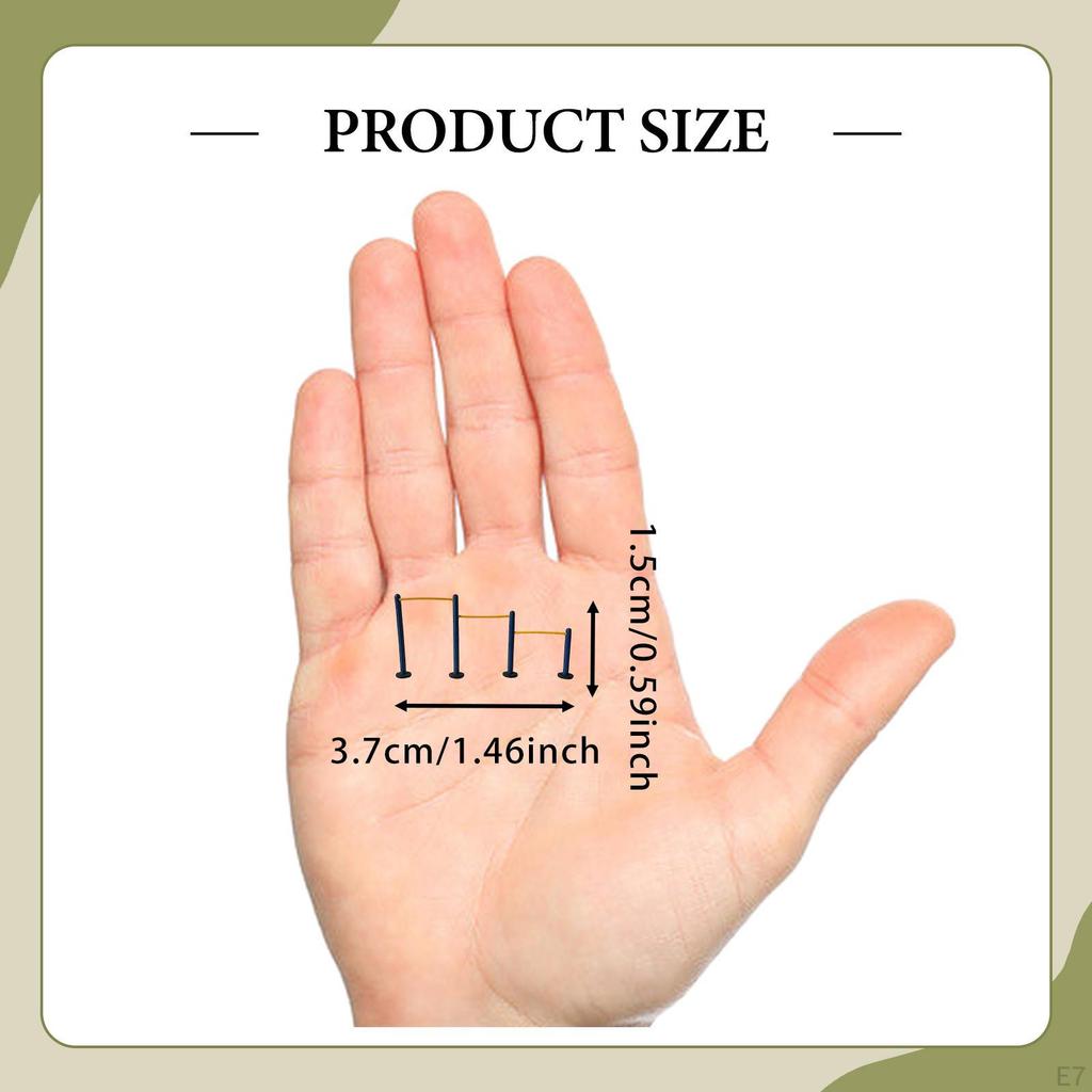 1/64 Fitness Equipment Model Doll House Ornament Miniature Sports Dollhouse Decor Decoration