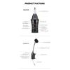 Acemic VT-5 Wireless Violin Microphone System, UHF Condenser for Violinist Playing Recording Stage Performance