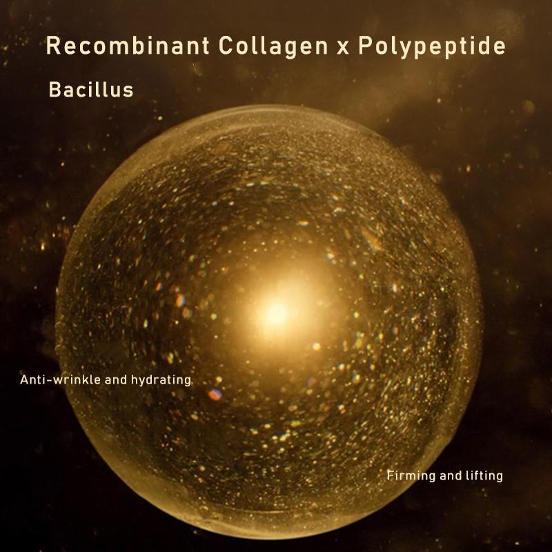 MERCILEN Крем против морщин с коллагеном и пептидами Caviar 50 г Эластичный увлажняющий осветляющий тонкие линии укрепляющий увлажняющий крем с щеткой