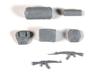 AK Interactive Light Combat Vehicle Crew Desert Figure Set Пластиковая модель AK35017 1/35