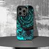 Художественный чехол для телефона для iPhone 16,15,14,13,12,11,Pro,XS,Max,Plus,Mini,SE4,E Черный матовый P-Pokras L-Lampas Ударопрочный чехол