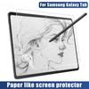 1PC For Samsung Tab Paper Like Screen Protector For Samsung Tab S2 S4 S5E S6 S6 Lite S7 S8 For A8 A7 A10.5 Film Screen Protector