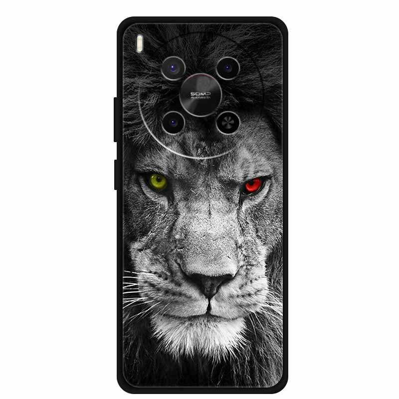 Чехол для ZTE Blade V70 Max NubiaV 70 Max Мультяшный Волк Лев Силиконовый ТПУ Чехол для Телефона Для Nubia V70 Max Мягкий Защитный Funda Para