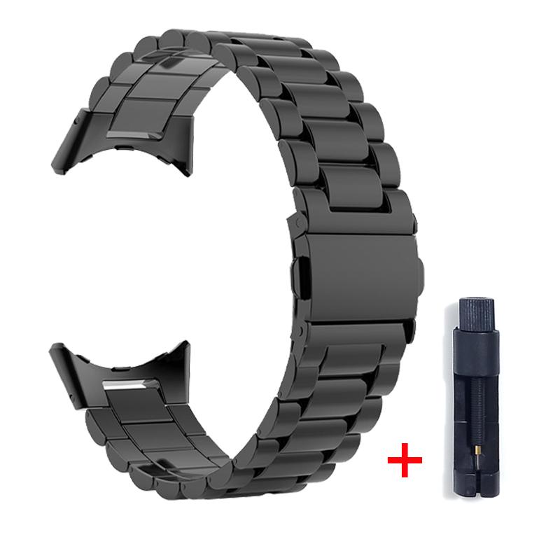 Нержавеющая сталь Браслеты для Pixel Watch Для Google Pixel Watch Классический Металлический Ремешок Запасной Ремешок Аксессуары для Часов