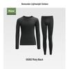 Beneunder Men's Light Warmth Sports Thermal Underwear Set SK002