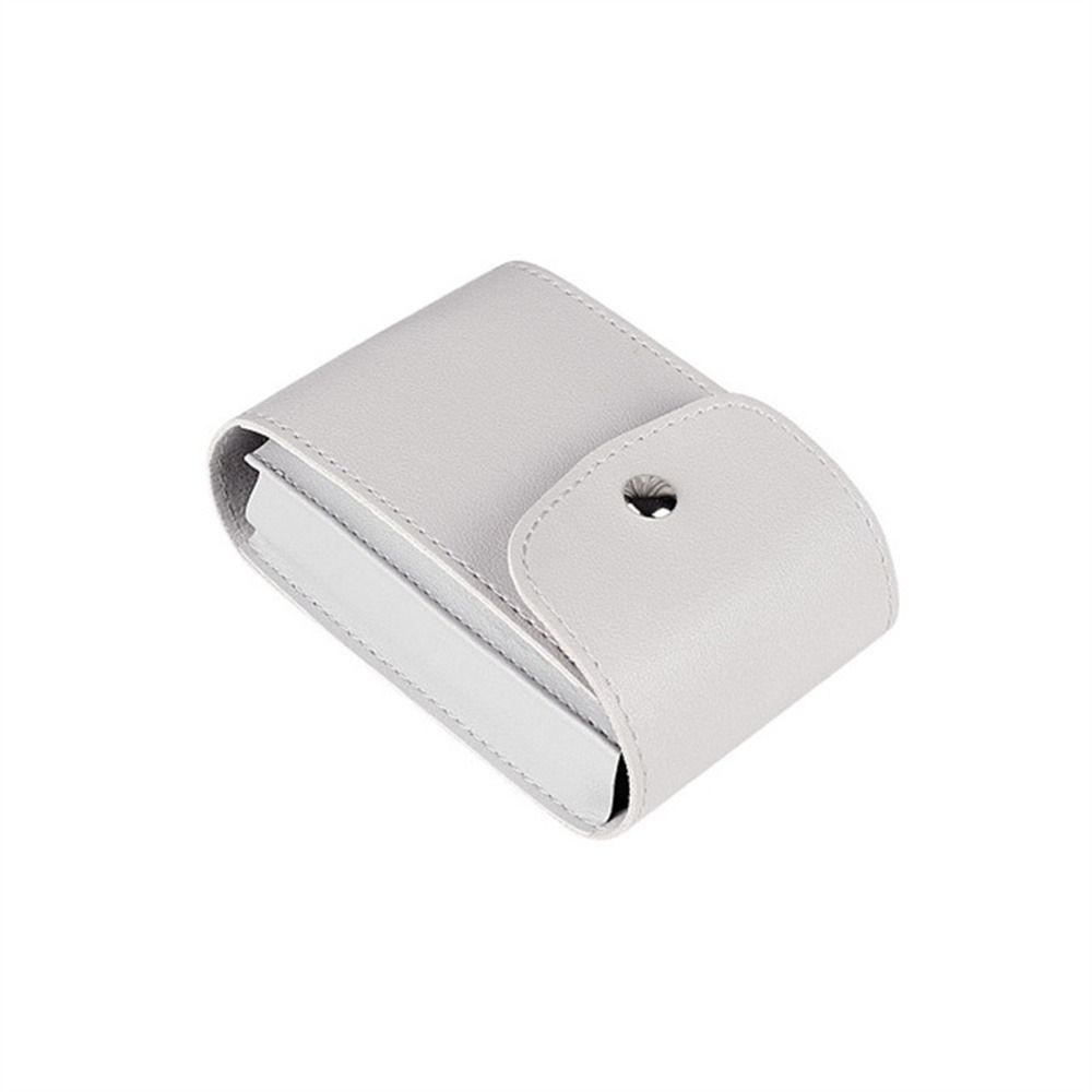PU Leather Data Cable Bag Portable Mouse Storage Bag Digital Storage Bag U-Disk