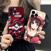 Date a Live Куруми Токисаки Матовый чехол для мобильного телефона для iPhone 17 16 15 14 13 12 11 X XR XS 8 7 Air Pro Max Plus Mini Цветной