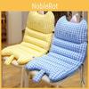 Office Cozy And Study Seat Pad With Bubble Checkered Pattern Plush Toy Gift