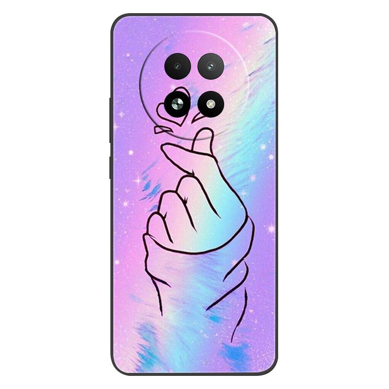 Для Realme 13+ 5G Чехол Силиконовый Роскошный Космический Мягкий Бампер для OPPO Realme 13 Pro Plus 5G Чехол для Телефона TPU Fundas Модная Сумка