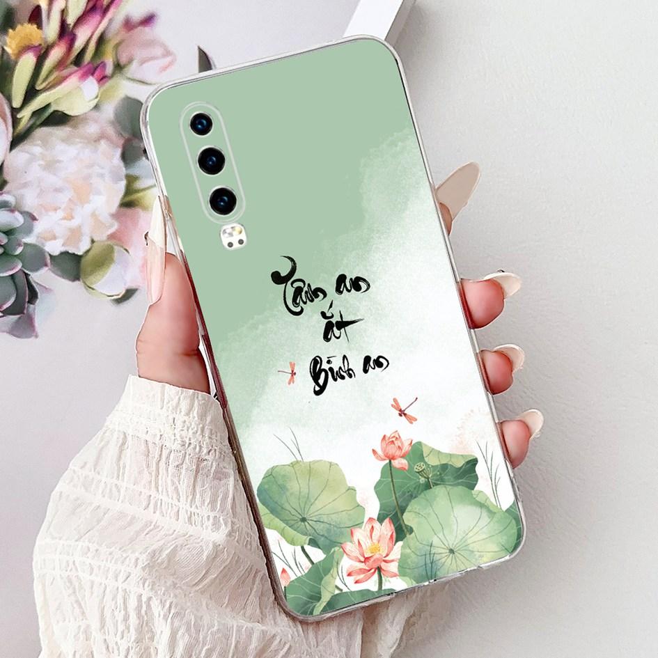Для Huawei P30 Чехол P30 Pro Обложка ELE-L29 ELE-L04 VOG-L29 VOG-L09 Модный Цветочный Мягкий Силиконовый Бампер Для HuaweiP30 P30Pro Чехол
