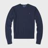 Autumn/Winter Men's Casual Slim RL Pony Logo Crewneck Cotton Sweater