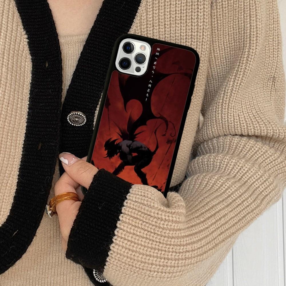 Devilman Crybaby Phone Case Silicone PC+TPU For For iPhone 11 12 13 14 15 16 Plus Pro Max Cover