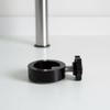 32 Mm Microscope Collar Sturdy Metal Microscope Stand Clamp Band Laboratory Equipment Focusing Rack 360 Degree Rotation