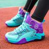 Обувь для мальчиков лето 2025 новая детская спортивная обувь сетчатая дышащая баскетбольная обувь для мальчиков среднего и старшего возраста кроссовки для бега