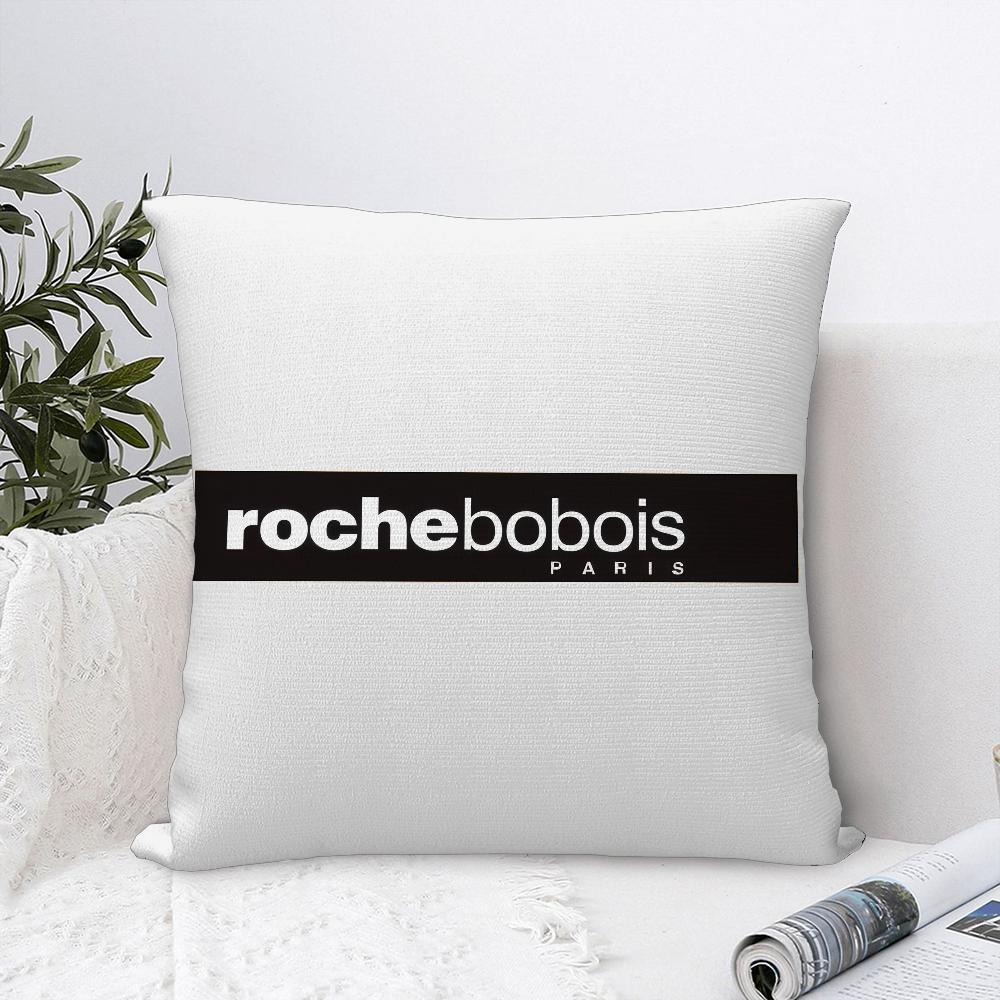 R-Roches Мода B-Bobois Наволочка Декоративная для Дивана Домашняя Двусторонняя Печать Плюшевая Квадратная Наволочка для Подушки Декор Подушки