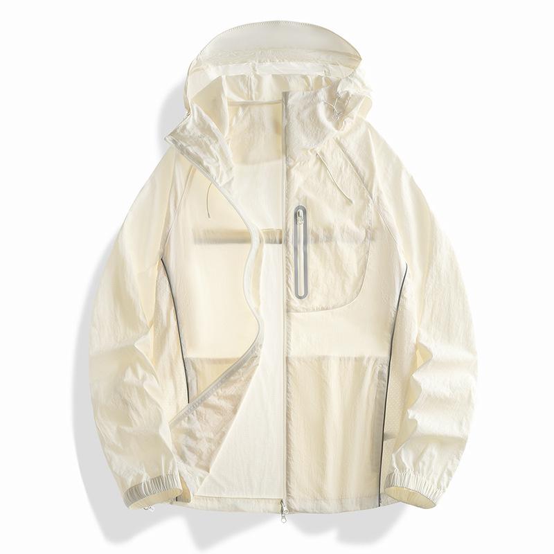 Легкая дышащая, приятная для кожи солнцезащитная куртка с защитой от ультрафиолета UPF50 для мужчин. Одежда для защиты от солнца.