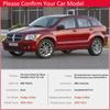 Роскошная хромированная крышка дверной ручки для Dodge Caliber 2007 2008 2009 2010 2011 2012, внешняя отделка, аксессуары для стайлинга автомобилей