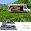 2PCS Auto Wheel Blocks RV Leveling Ramps Anti-Skid Heavy-Duty Camper Wheel Chocks Levelers Load-Bearing Capacity Of 3.5 Tons
