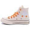 Converse CHUCK TAYLOR спортивные повседневные модные удобные прочные высокие кеды унисекс бежевые оранжевые