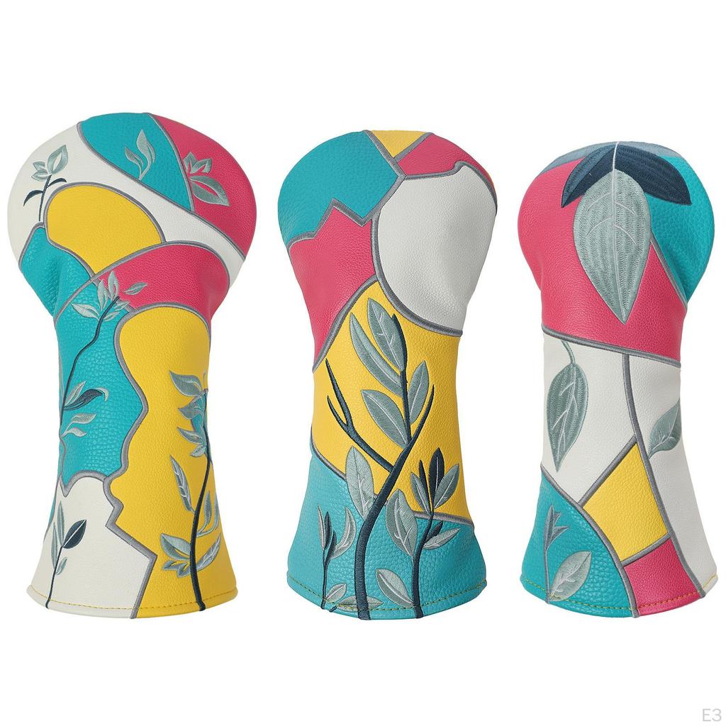 Golf Club Cover Cue Protect Case Supplies Fashion Creative Wood Headcover Protection Sleeve for