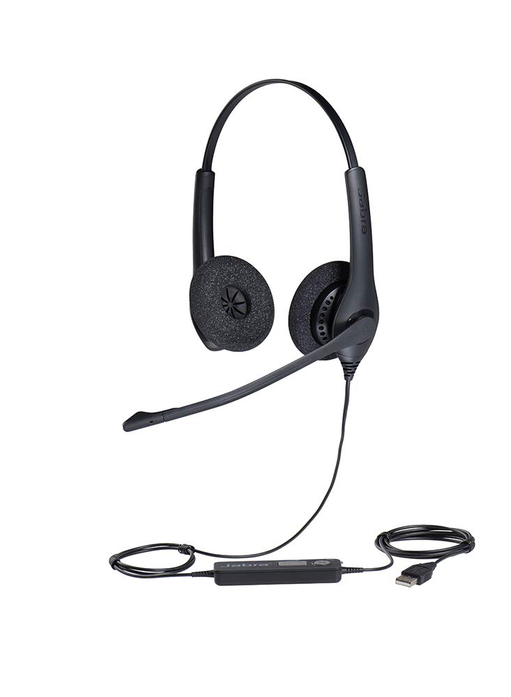 Jabra BIZ 1500 Duo USB Binaural Black Headband