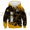 3D Free Fire Garena Hoodie спортивный костюм для мужчин повседневные пуловеры с принтом аниме для девочек Harajuku Oversize Sweatshirt Sudaderas верхняя одежда