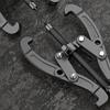 Wheel Bearing Puller Gear Extractor Tool Bearing Puller Three Jaw Gear Puller Bearing Splitter Puller Tool Carbon Steel Wheel