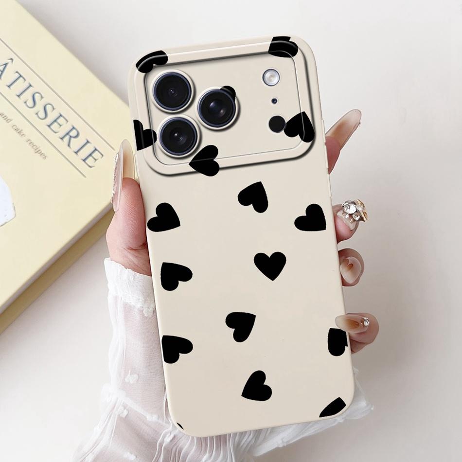For iPhone 17 Pro Max 17Pro Cute Rabbit Cat Cartoon Phone Case For iPhone17 Pro 17ProMax Shockproof Soft Silicone Cases