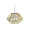 Suspension - Naturel - Bambou - 50W - 42x42x26cm - Intérieur