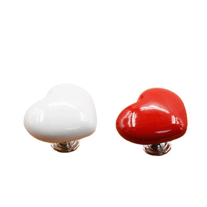 Colorful Heart-Shaped Toilet Flush Button Cover