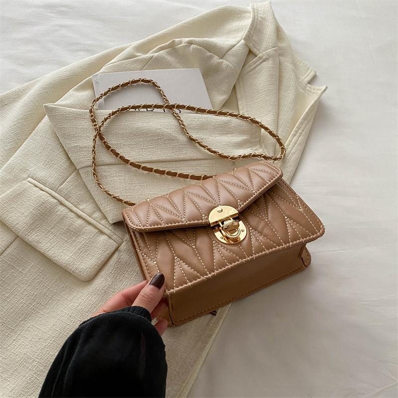 Stylish Trendy Summer 2024 Small Crossbody Bag For Women Pu Leather Chic Street Fashion