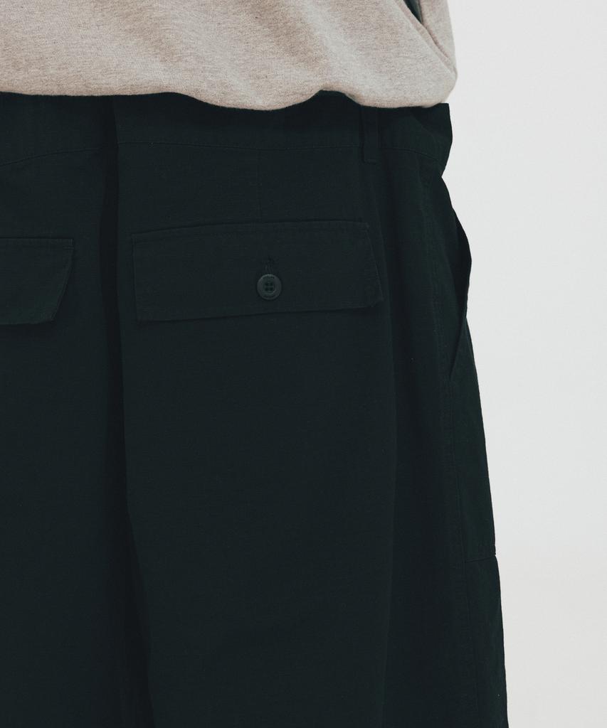 ANGLAN Double Waist Layered Pants - Camo