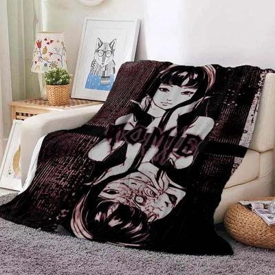 Мягкое плюшевое одеяло Junji Ito Tomie Kawakami Ghost, фланелевое одеяло для гостиной, спальни, кровати, дивана, чехол для пикника 3D