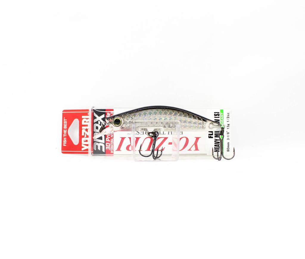 Yo Zuri 3DR-X Flat Heavy Minnow 80S Тонущая приманка R1543-PSBL (4930)