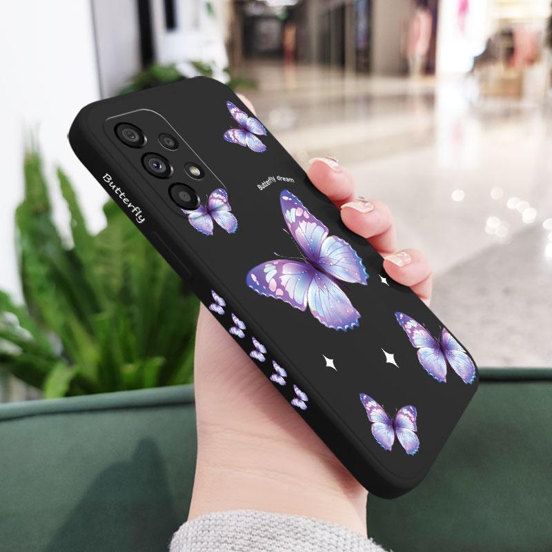 Dream Butterfly Case For Samsung A56 A54 A36 A34 A26 A24 A17 A16 A73 A53 A33 A13 A72 A52 A52S A32 A15 A25 A35 A55 A22 A07 A06 5G