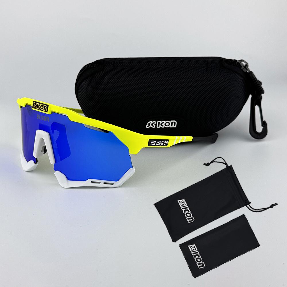 SCICON Cycling Glasses Mountain Bicycle Glasses Road Bike Eyewear Men Women Outdoor Sports Cycling Sunglasses Case Accessories
